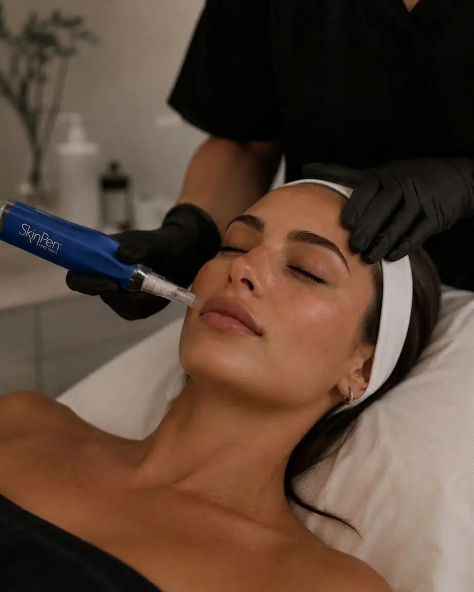 SkinPen microneedling treatment at Dewskin Denver