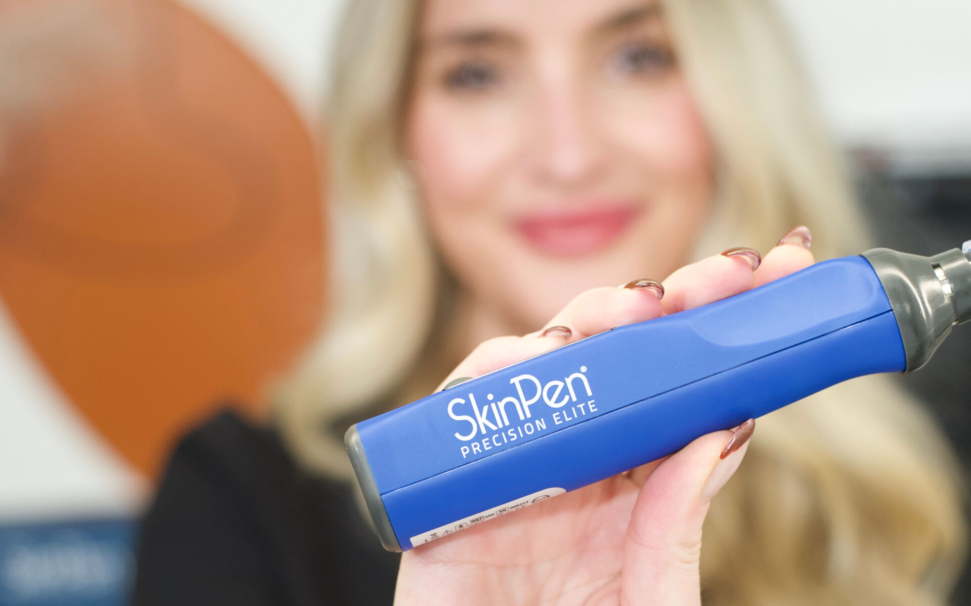 SkinPen Precision Elite microneedling device at Dewskin Denver